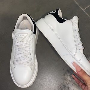 Prada Leather Sneakers